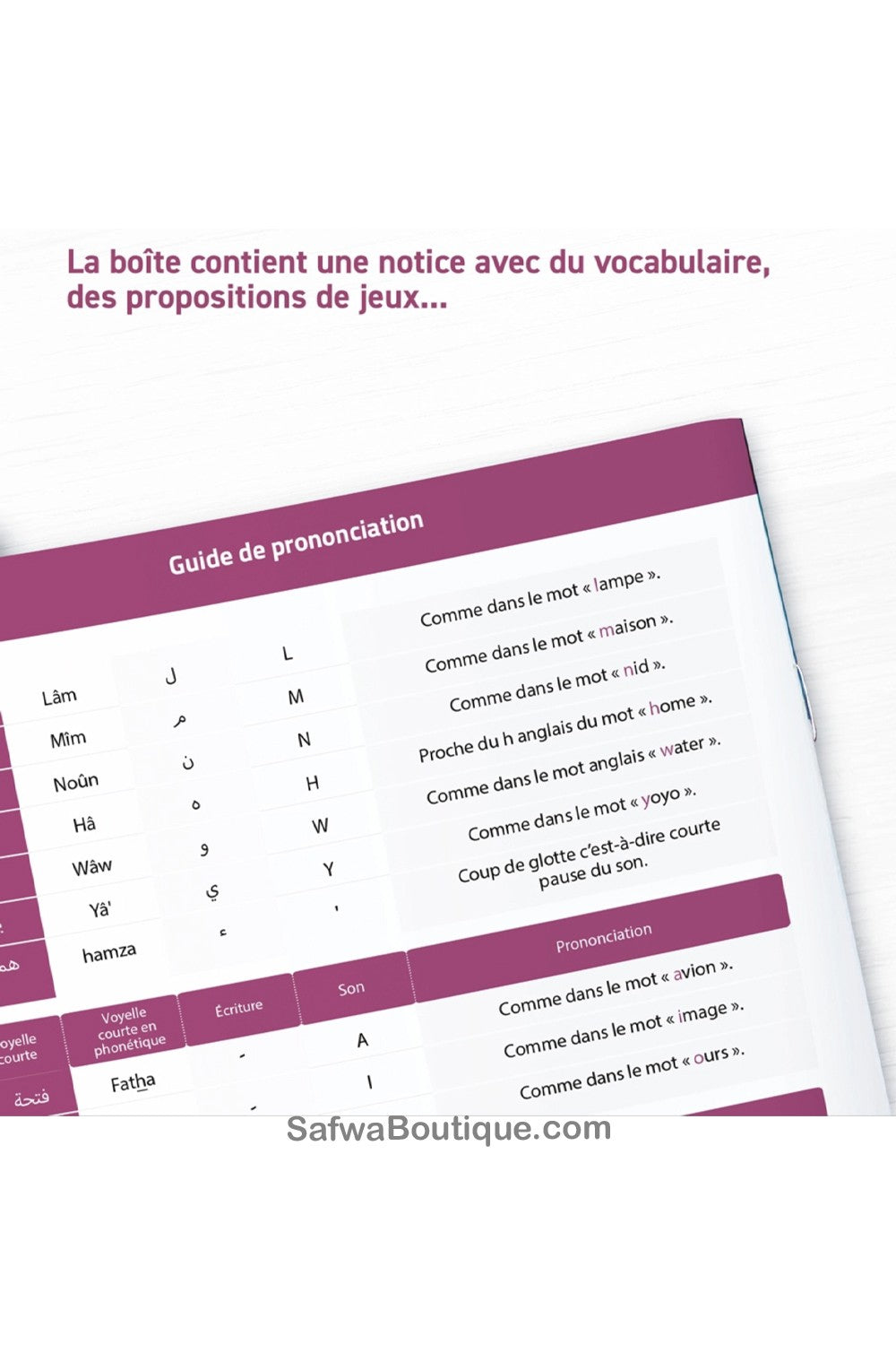 J 'apprends l'alphabet arabe - EDUCATFAL