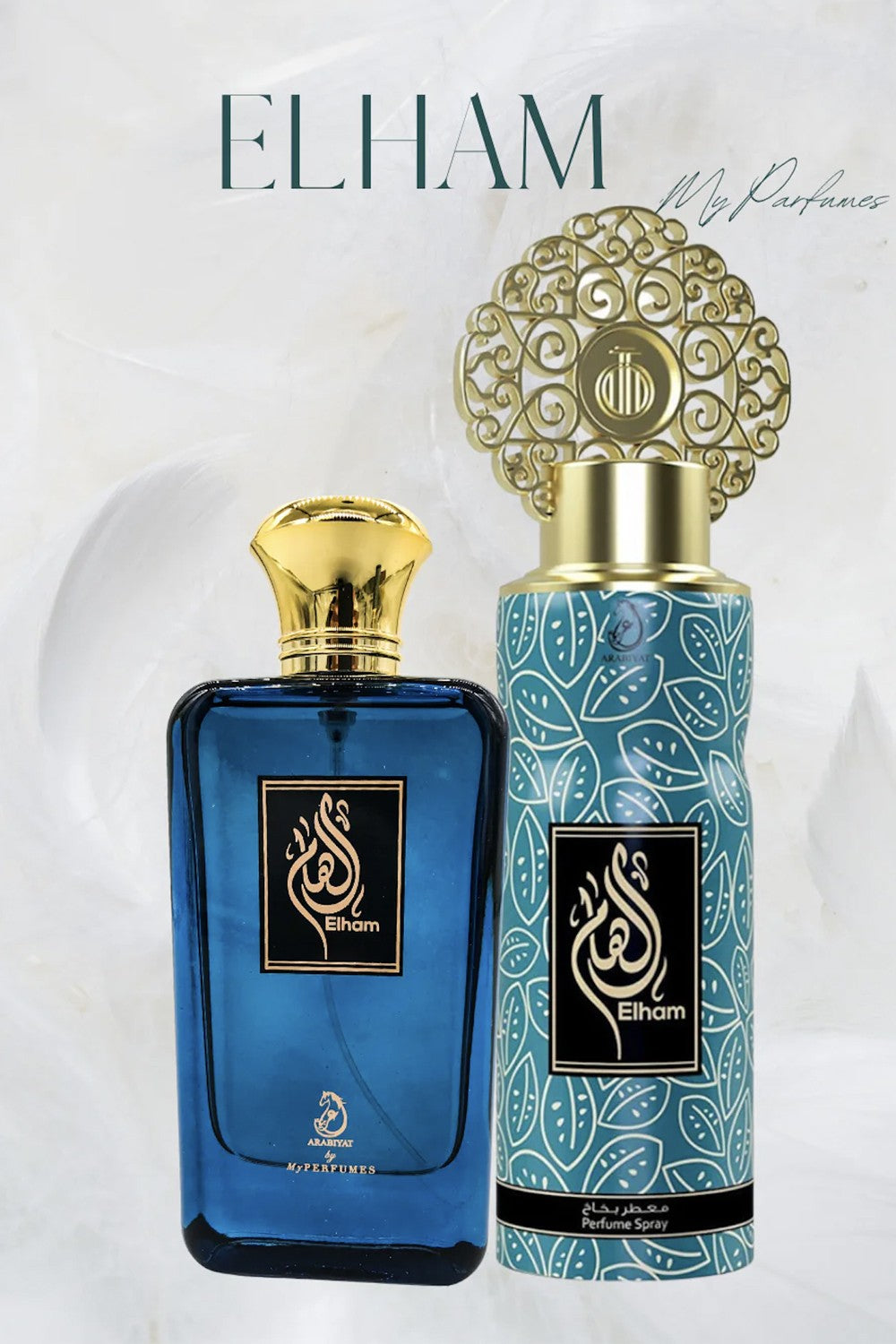 Coffret Parfum d’Orient ELHAM – eau de parfum 100ml & Déodorant 200ml - My Perfumes Dubaï