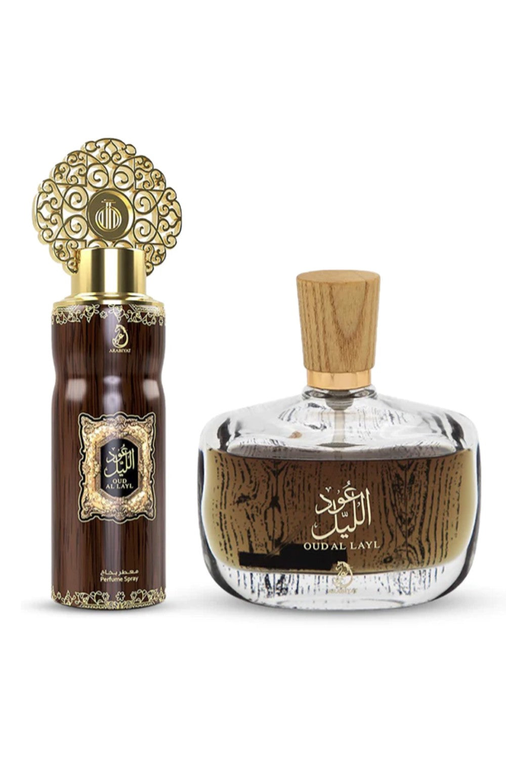 Coffret Parfum d’Orient OUD AL LAYL – eau de parfum 100ml & Déodorant 200ml - My Perfumes Dubaï