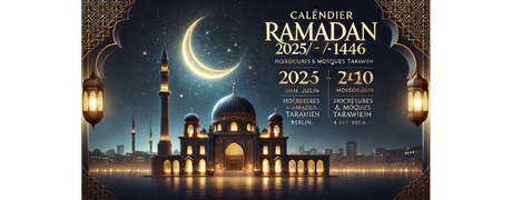 Calendrier Horaire Ramadan 2025 / 1446 à Berlin, Allemagne – Horaires et adresses des Mosquées Tarawih