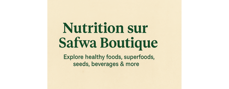 Comprendre la nutrition halal selon la Sunna – Guide complet de Safwa Boutique