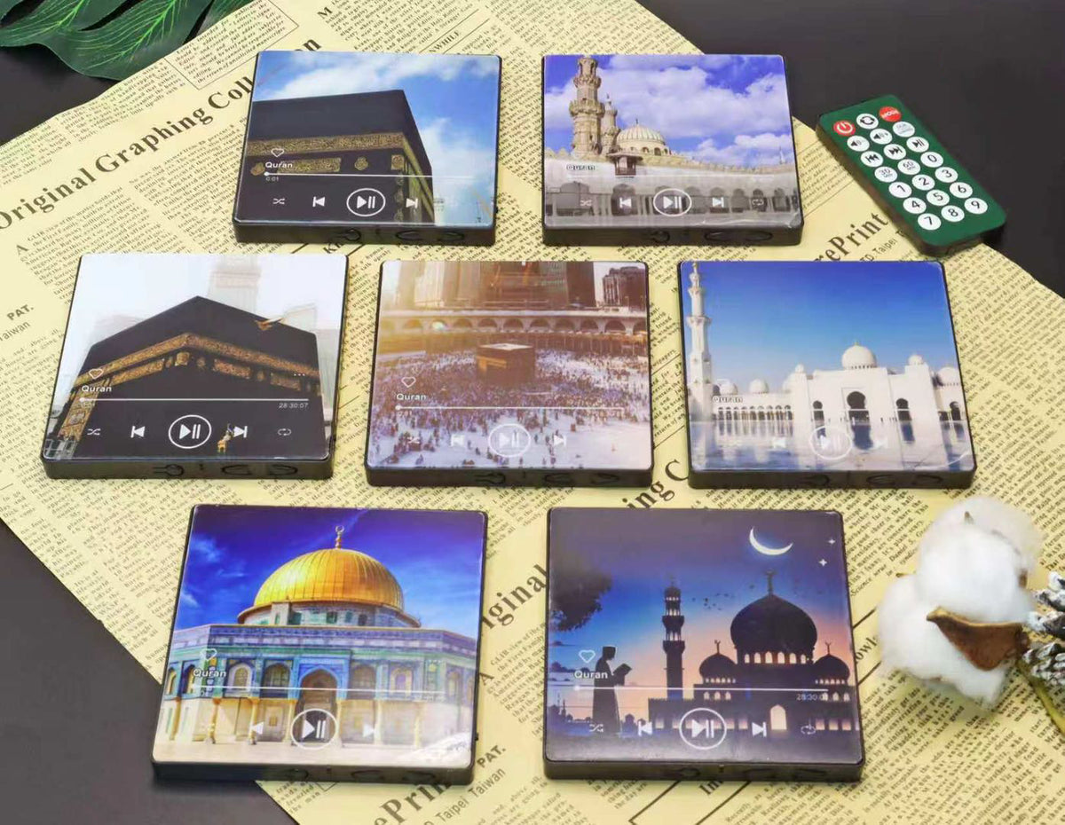 Lecteur Coranique Magnétique Tactile Bluetooth avec Télécommande