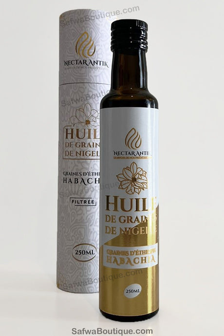 Huile de Nigelle Filtrée d’Éthiopie - Nectar Antik