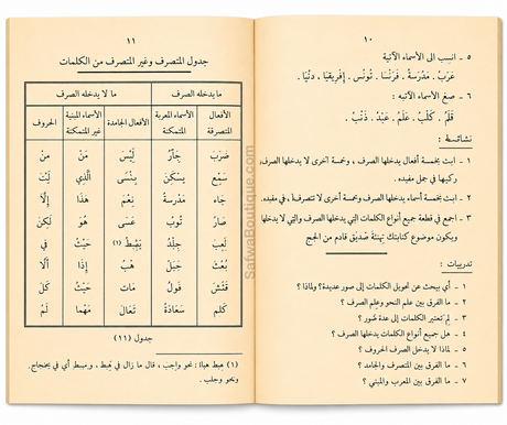Al-Mabādiʾ aṣ-Ṣarfiyyah lil-Madāris al-Ibtidāʾiyyah (2 Volumes) | ElHadj Saad Oumar Toure
