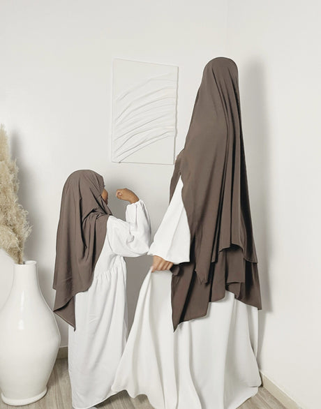 Abaya Russia Manches bouffantes - Dar Al Iman