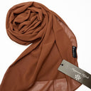 Hijab Mousseline Premium 190×70cm Châle Maysam