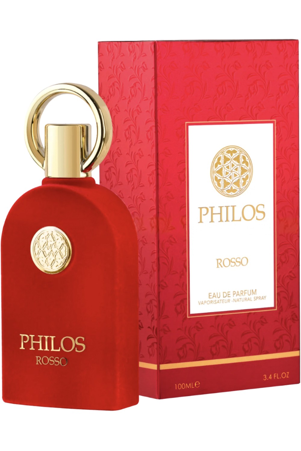 Eau de Parfum Philos Rosso ALHAMBRA 100mL - Maison Alhambra Perfumes Dubaï