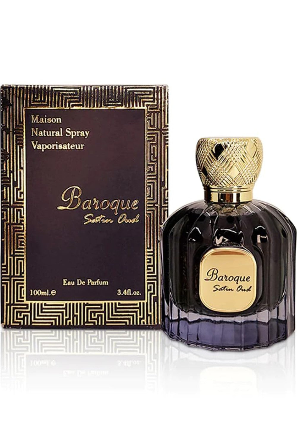 Eau de Parfum Baroque Satin Oud ALHAMBRA 100mL - Maison Alhambra Perfumes Dubaï