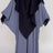 Abaya papillon Umm Hafsa