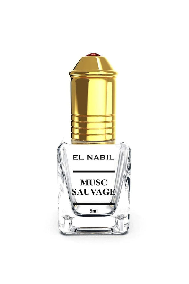 Musc Sauvage El nabil 5mL - Extrait de Parfum Saudi Perfumes - EL NABIL