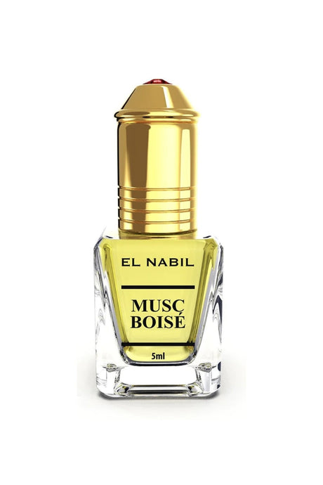 Musc Boisé El nabil 5mL - Extrait de Parfum Saudi Perfumes - EL NABIL