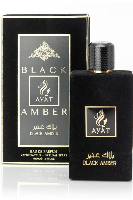 Eau de Parfum BLACK AMBER 100mL - AYAT Perfumes Dubaï