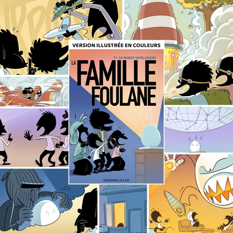 La Famille Foulane (Tome 1) : Le Robot Intelligent – Bdouin Éditions