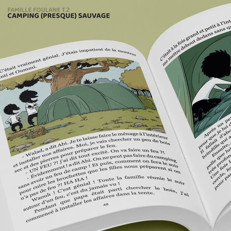 La Famille Foulane (Tome 2) : Camping (presque) sauvage