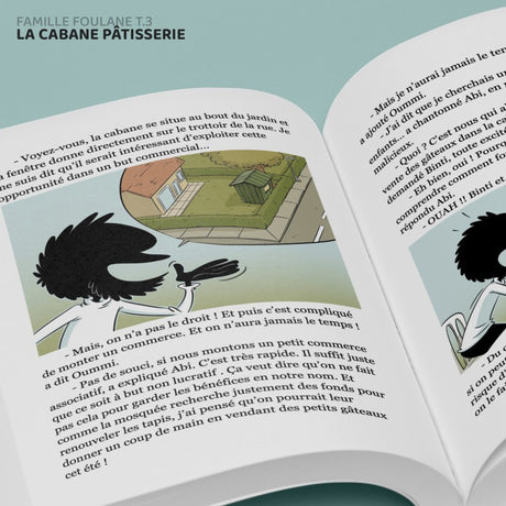 La Famille Foulane (Tome 3) : La cabane pâtisserie - Bdouin Éditions