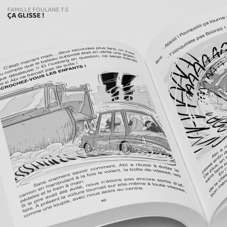 La Famille Foulane (Tome 5) : Ça Glisse ! - Bdouin Éditions