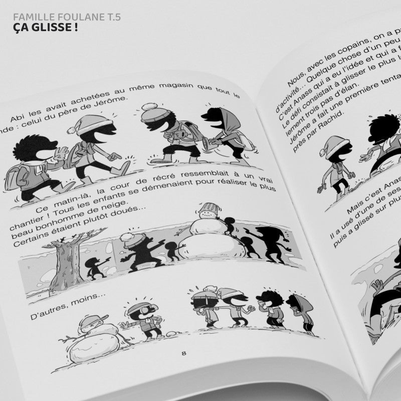 La Famille Foulane (Tome 5) : Ça Glisse ! - Bdouin Éditions