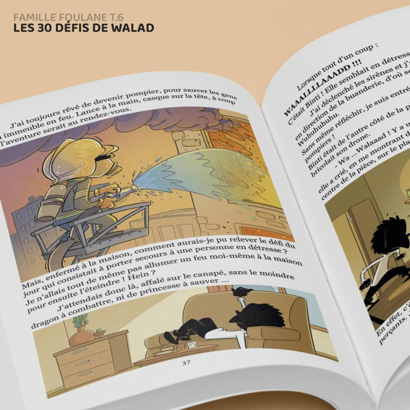 La Famille Foulane (Tome 6) : Les 30 défis de Walad - Bdouin Éditions