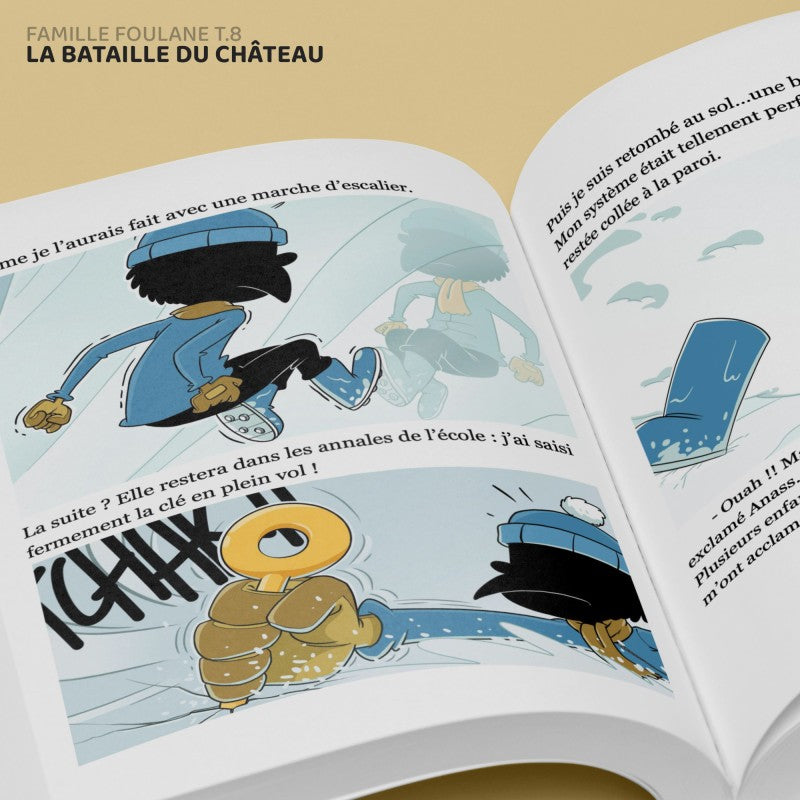 La Famille Foulane (Tome 8) : La bataille du château - Bdouin Éditions