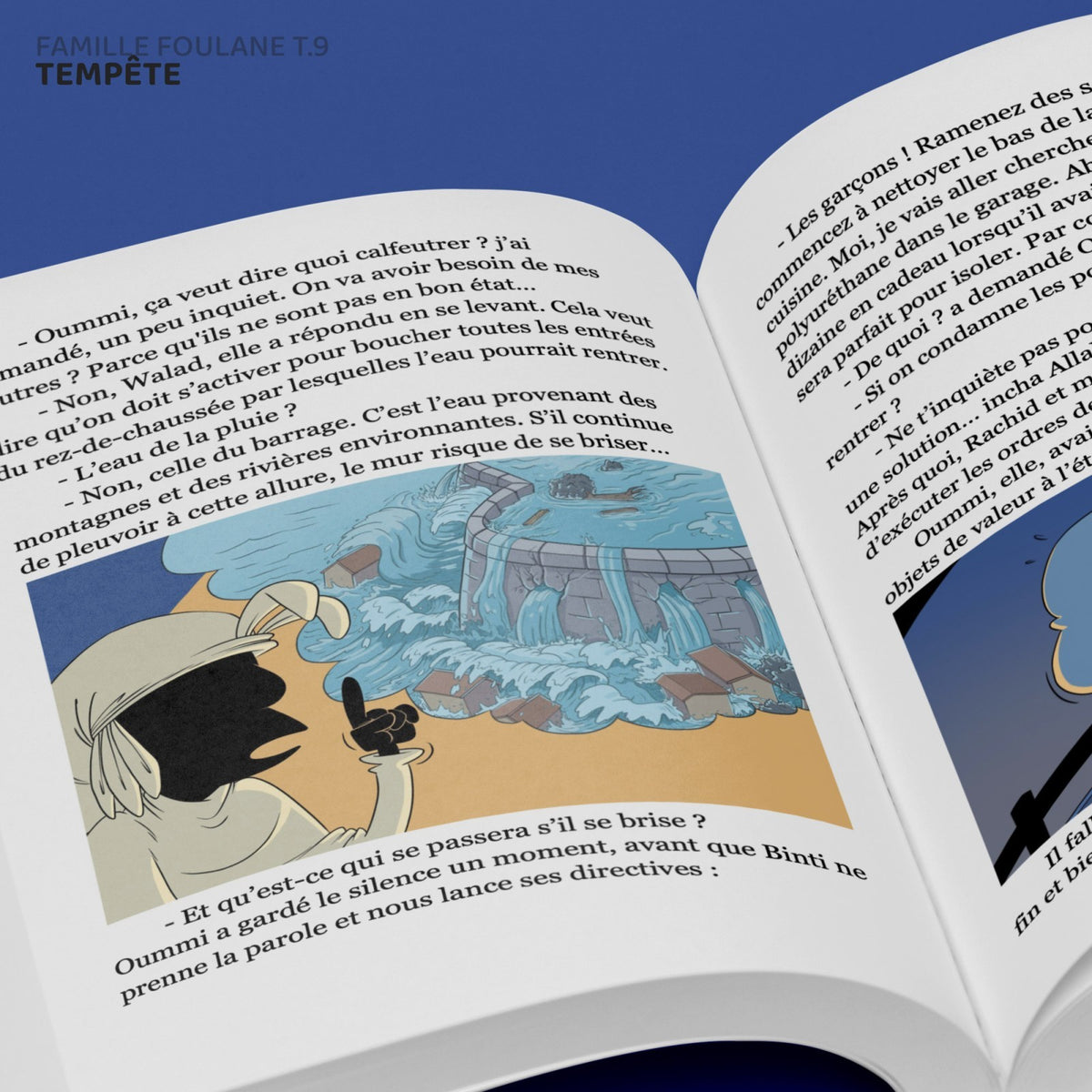 La Famille Foulane (Tome 9) : Tempête - Bdouin Éditions