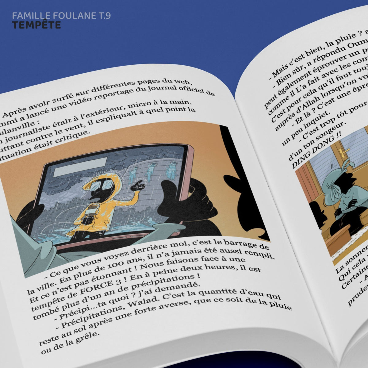 La Famille Foulane (Tome 9) : Tempête - Bdouin Éditions