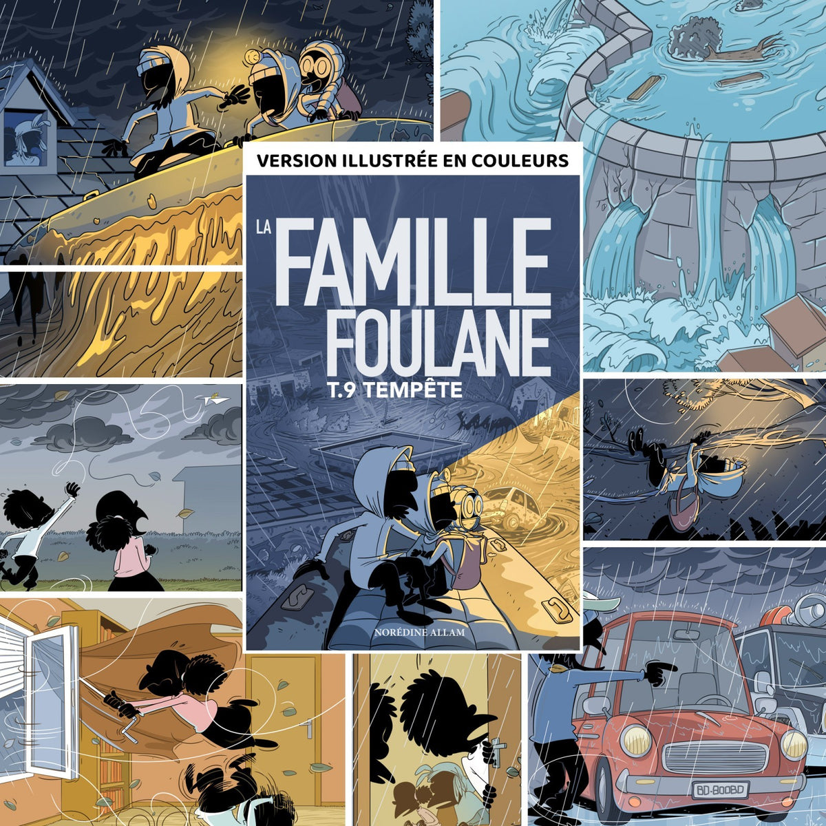 La Famille Foulane (Tome 9) : Tempête - Bdouin Éditions