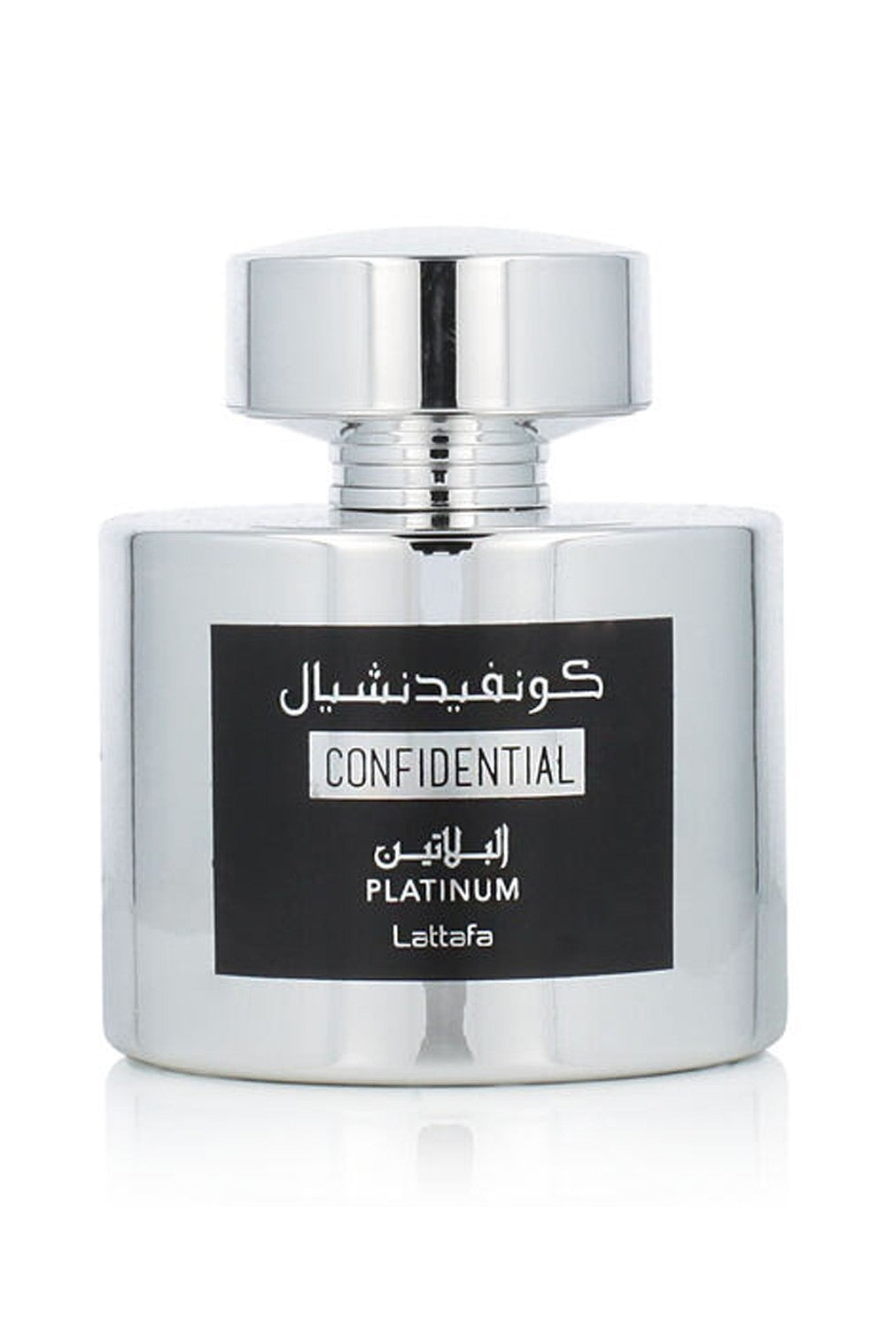 Eau de Parfum Confidential Private Platinum 100mL Lattafa - Lattafa Perfumes Dubaï