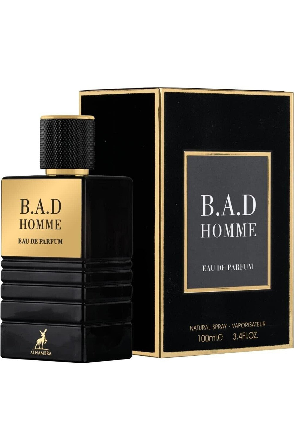 Eau de Parfum BAD Homme ALHAMBRA 100mL - Maison Alhambra Perfumes Dubaï