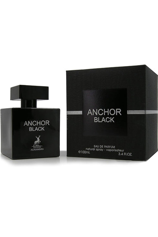 Eau de Parfum Anchor Black ALHAMBRA 100mL - Maison Alhambra Perfumes Dubaï
