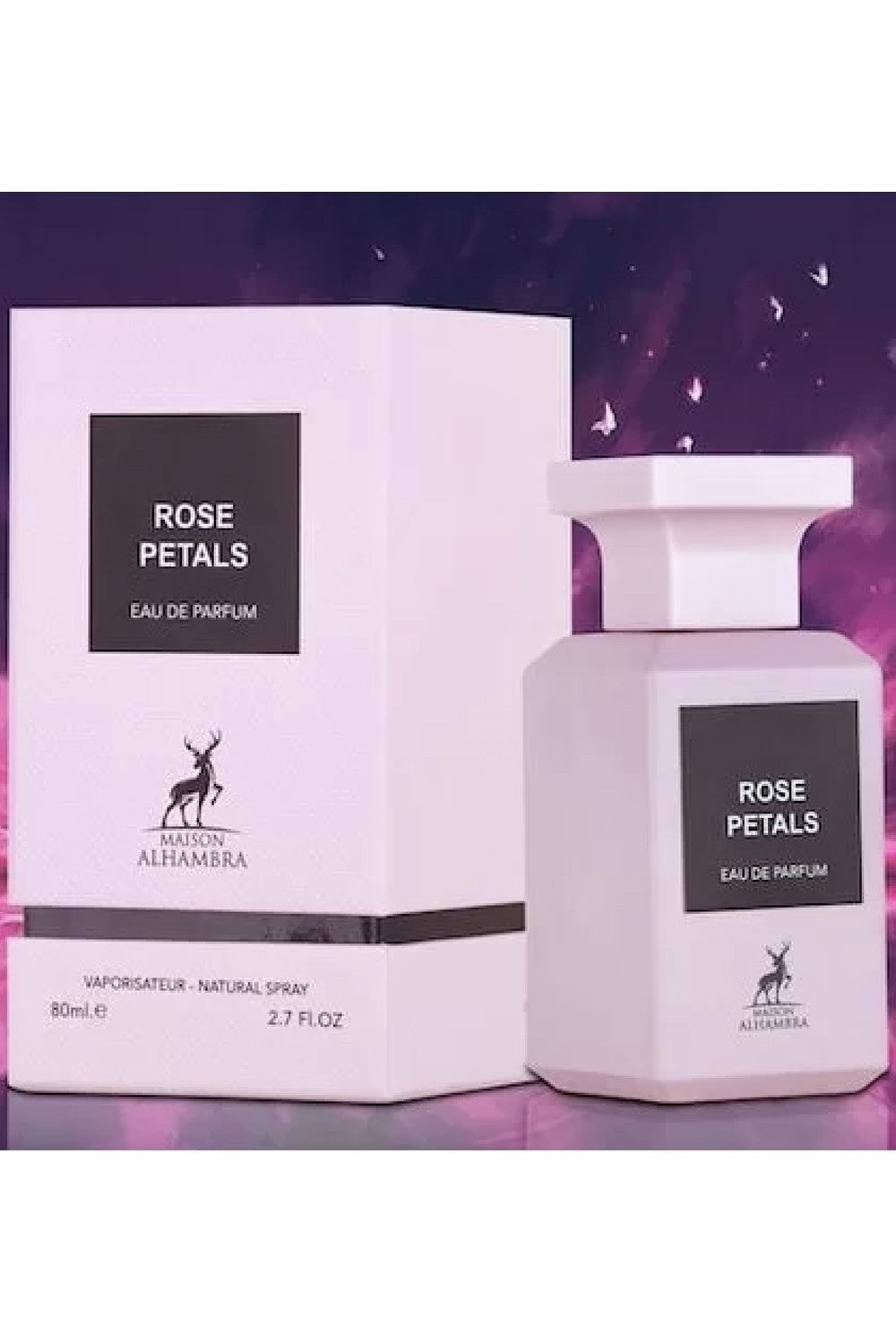 Eau de Parfum Rose petals ALHAMBRA 80mL - Maison Alhambra Perfumes Dubaï