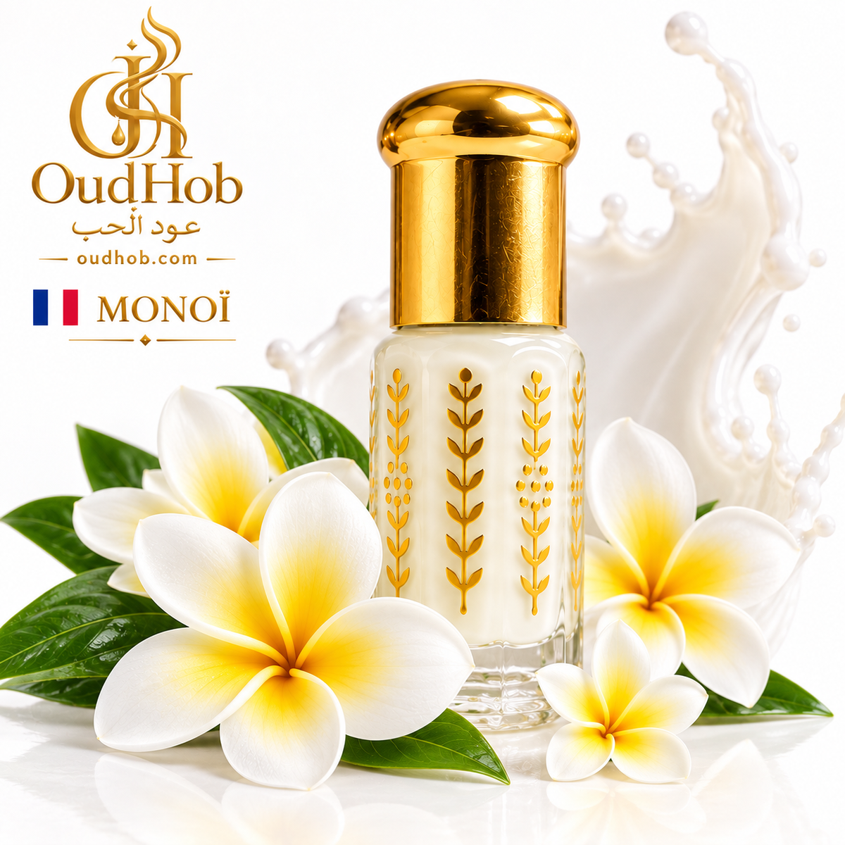 Musc Tahara Monoï – Almizcle Íntimo Sin Alcohol 3 ml – OudHob | عود الحب