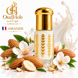 Musc Tahara Amande – Musc Intime Sans Alcool 3 ml - Fabriqué en France – OudHob | عود الحب