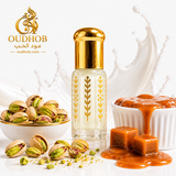 Musc Tahara Pistache Karamel – Intieme Musk Zonder Alcohol 3 ml – OudHob | عود الحب