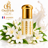 Musc Tahara Jasmin – Musc Intime Sans Alcool 3 ml - Fabriqué en France – OudHob | عود الحب