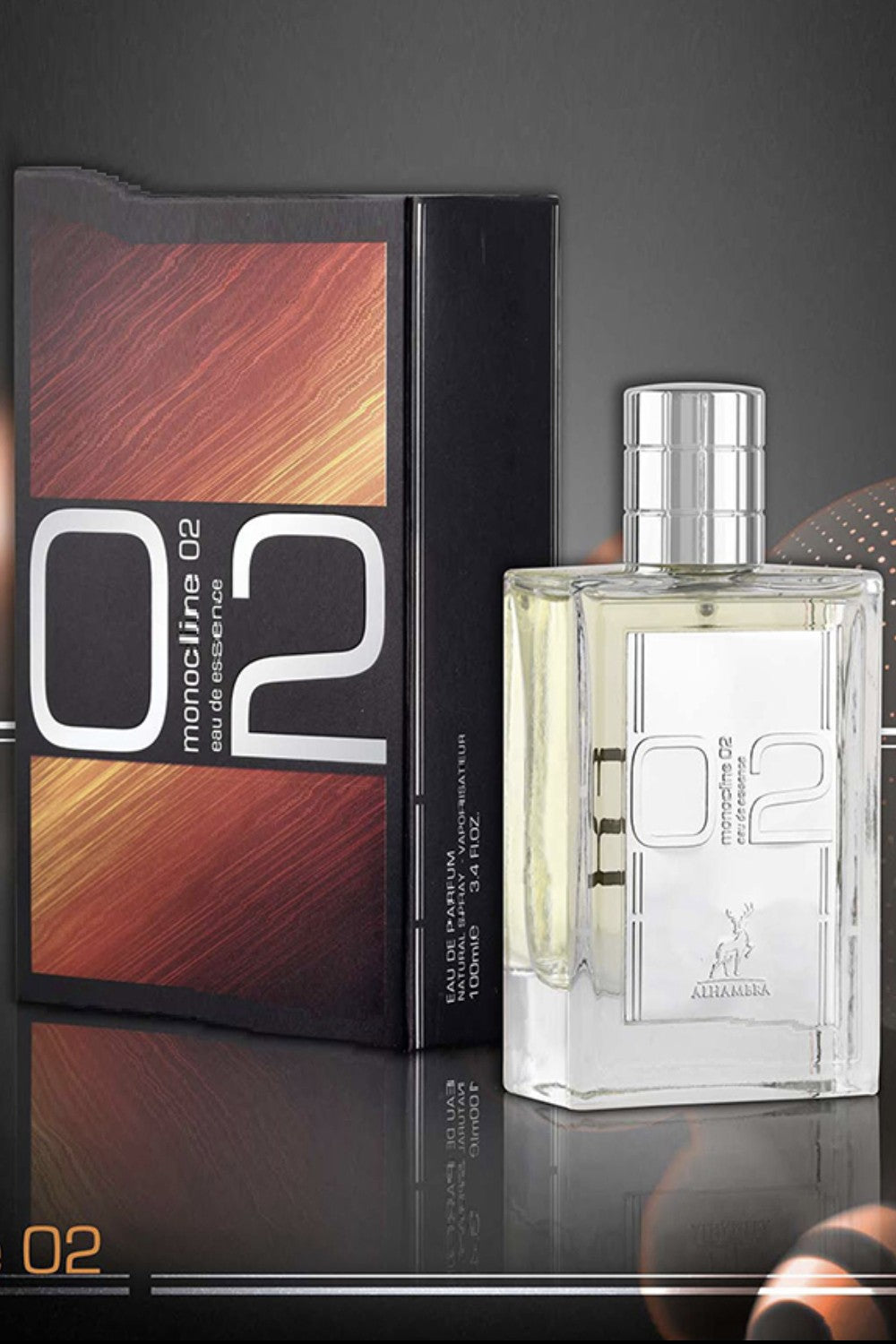 Eau de Parfum MONOCLINE 02 ALHAMBRA 100mL - Maison Alhambra Perfumes Dubaï
