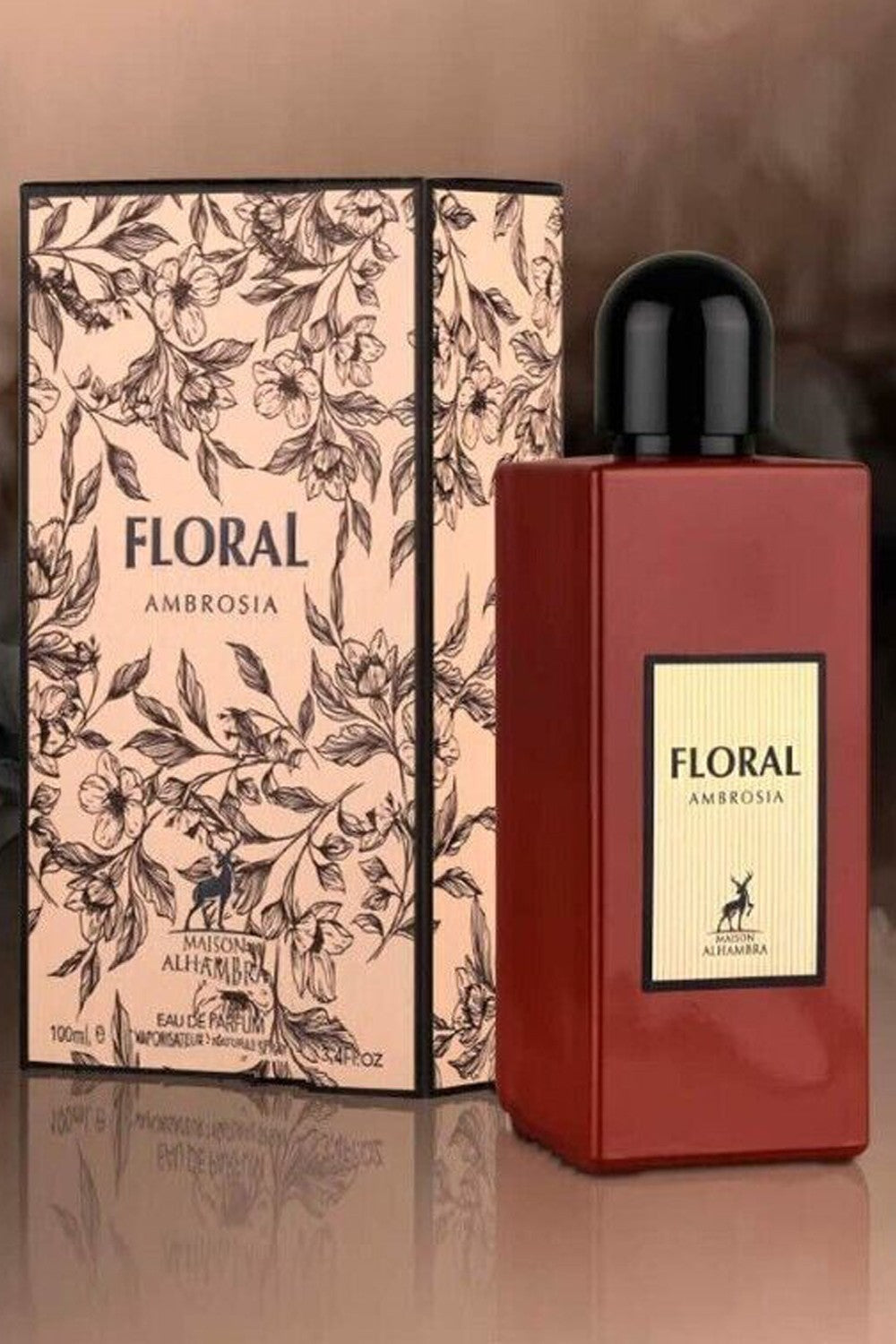 Eau de Parfum FLORAL Ambrosia ALHAMBRA 100mL - Maison Alhambra Perfumes Dubaï