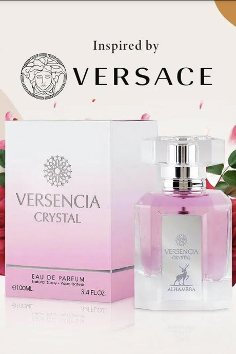 Eau de Parfum Versencia Crystal ALHAMBRA 100mL - Maison Alhambra Perfumes Dubaï