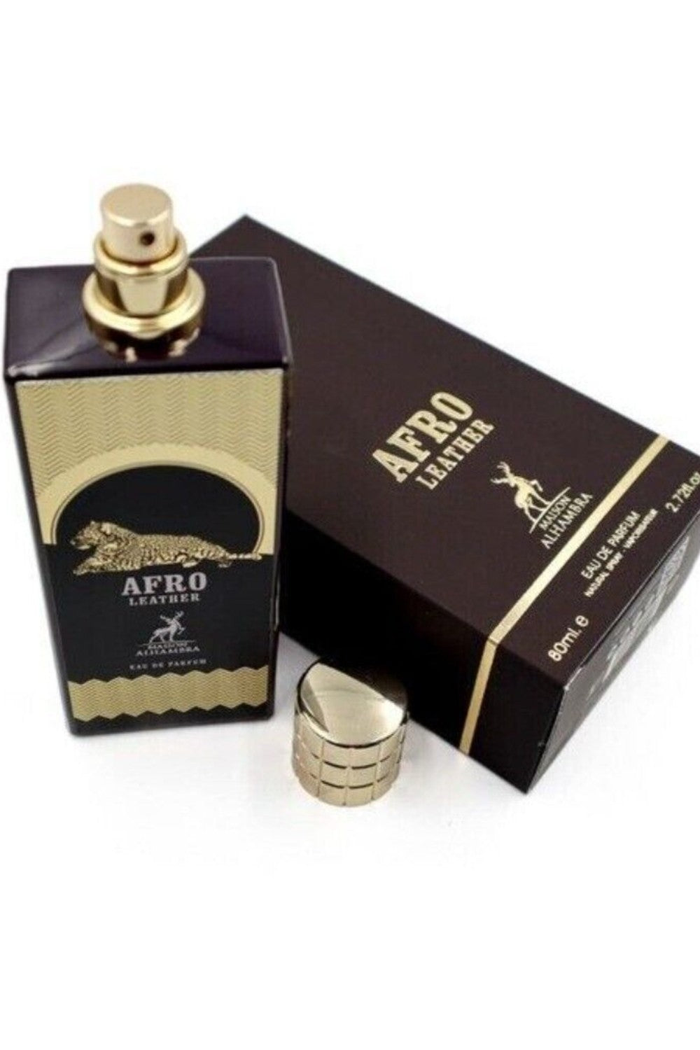 Eau de Parfum Afro Leather ALHAMBRA 80mL - Maison Alhambra Perfumes Dubaï