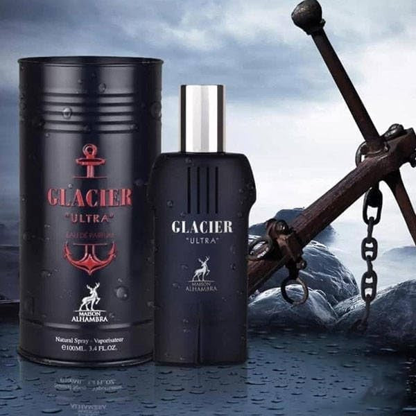 Eau de Parfum Glacier Ultra ALHAMBRA 100mL - Maison Alhambra Perfumes Dubaï