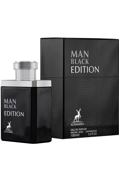 Eau de Parfum Man Black Edition ALHAMBRA 100mL - Maison Alhambra Perfumes Dubaï