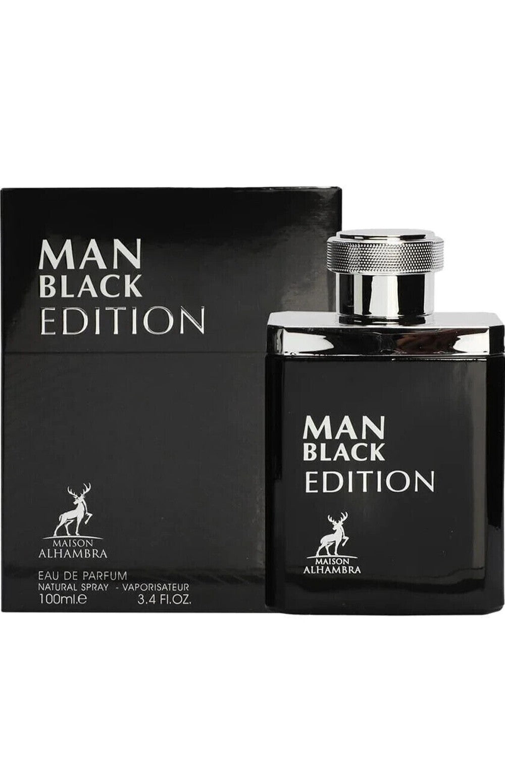 Eau de Parfum Man Black Edition ALHAMBRA 100mL - Maison Alhambra Perfumes Dubaï