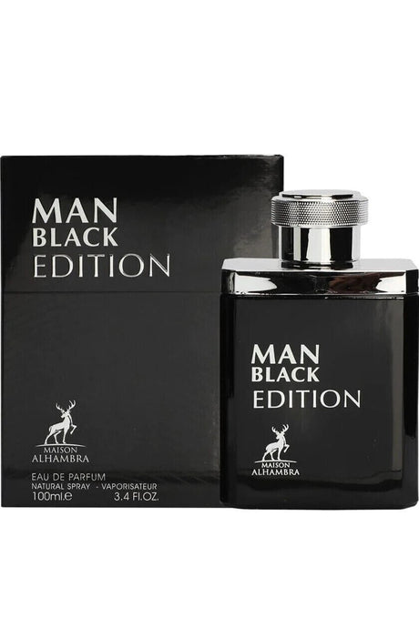 Eau de Parfum Man Black Edition ALHAMBRA 100mL - Maison Alhambra Perfumes Dubaï