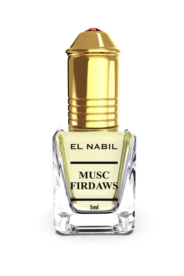 Musc firdaws El nabil 5mL - Extrait de Parfum Sans Alcool - EL NABIL