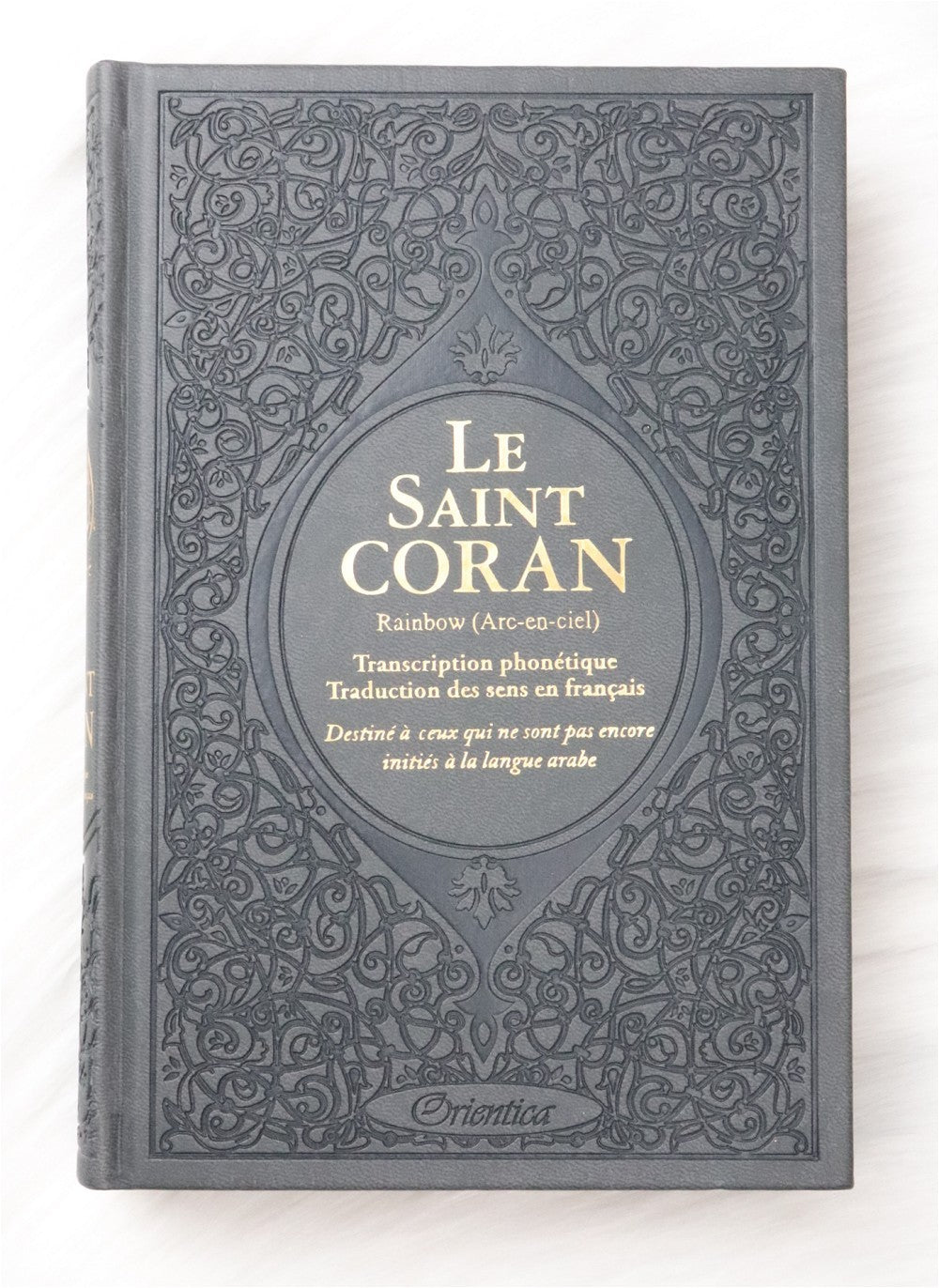 Coran Rainbow AR/FR/PH Couverture Cuir - Éditions Orientica