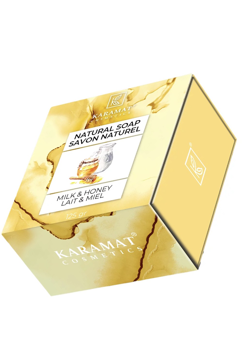 Savons naturels savon au Lait & miel 125g - Karamat Collection