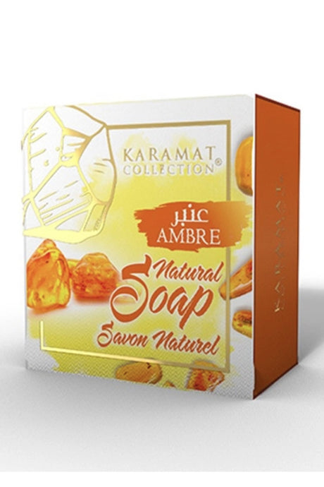 Savons naturels savon d'Ambre 125g - Karamat Collection