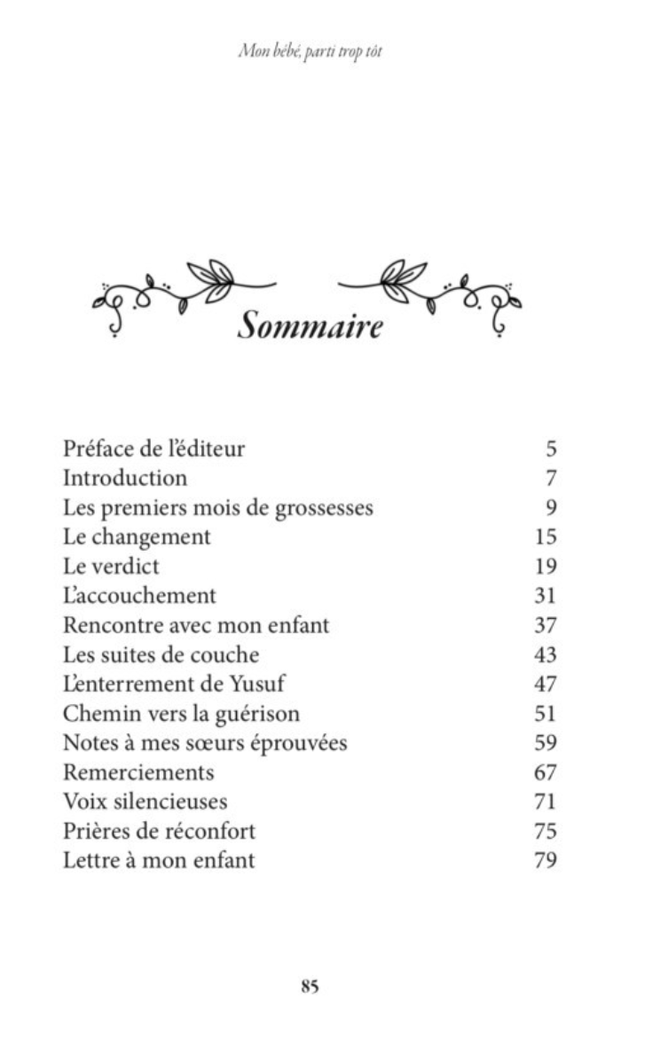 Mon Bébé Parti Trop Tôt, De Belkiz Taylan - Éditions AL IMAM