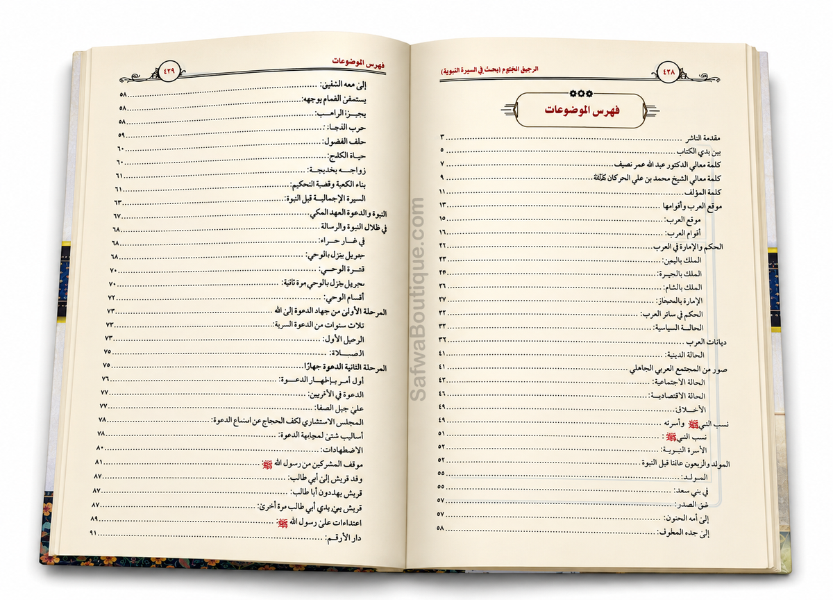 Ar-Raḥīq al-Makhtūm – Biographie complète du Prophète ﷺ | Ṣafiyy ar-Raḥmān al-Mubārakfūrī