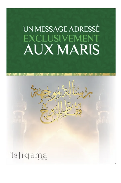 Un message adressé exclusivement aux maris - Édition Al Istiqama