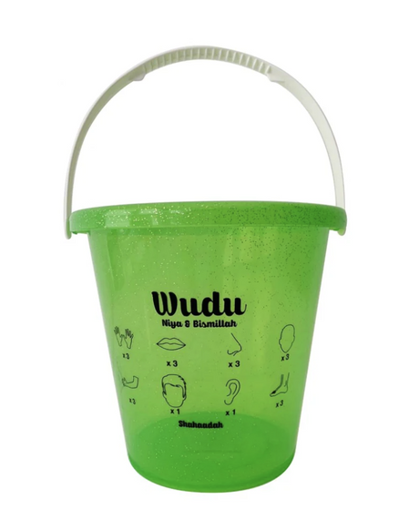 Seau pour les ablutions (Seau Wudu) pour enfants et adultes - Hadieth Benelux
